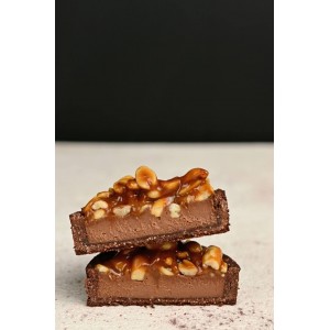Натуральний VEGAN тарт з начинкою snickers