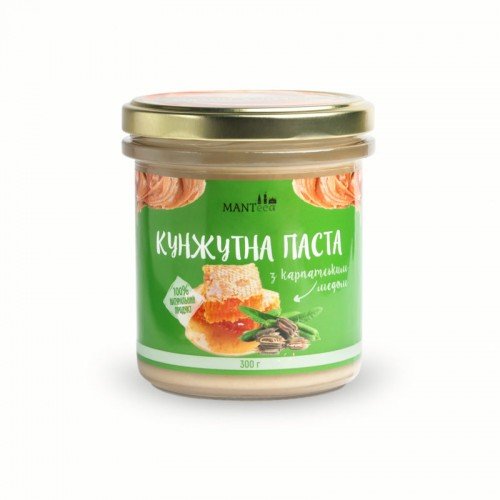 Кунжутна паста хумус без цукру з медом